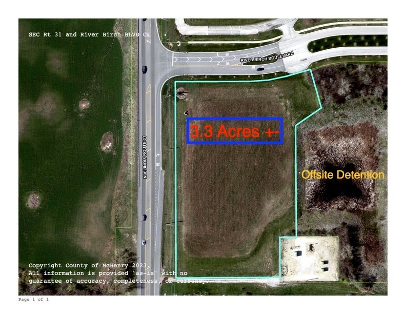 000 SE Route 31 & River Birch Boulevard SE — Crystal Lake, IL 60014