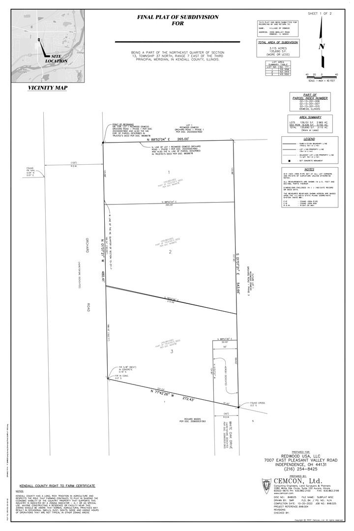 1 Orchard Road — Oswego, IL 60543