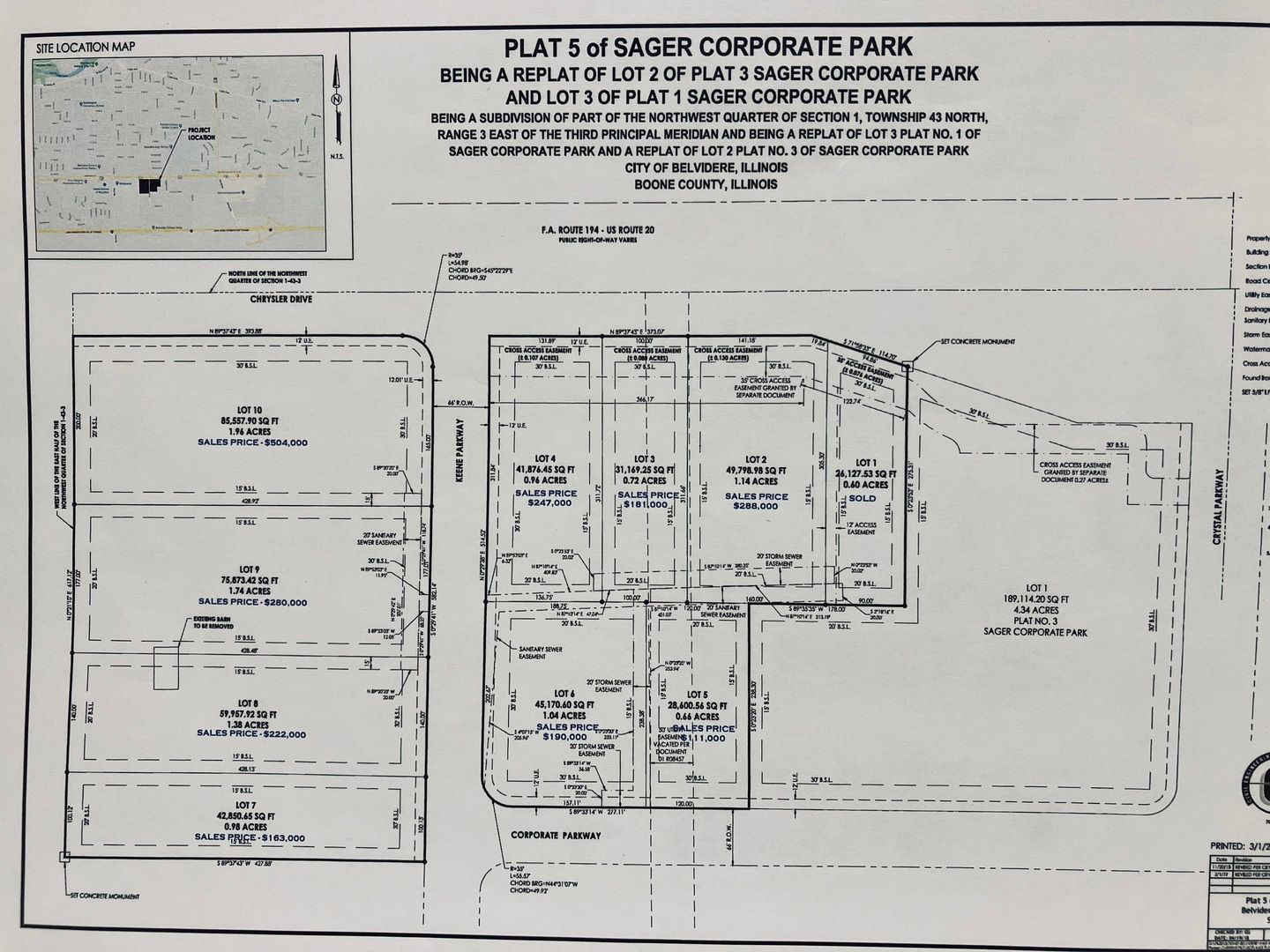 Lot 2 Chrysler Drive — Belvidere, IL 61008