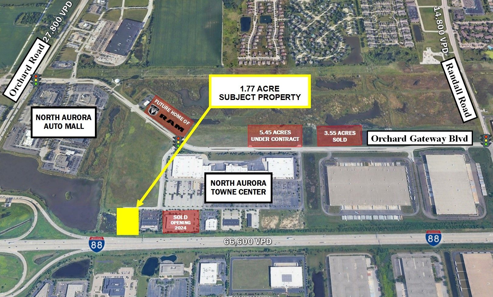 Lot 13 Towne Center Drive — North Aurora, IL 60542