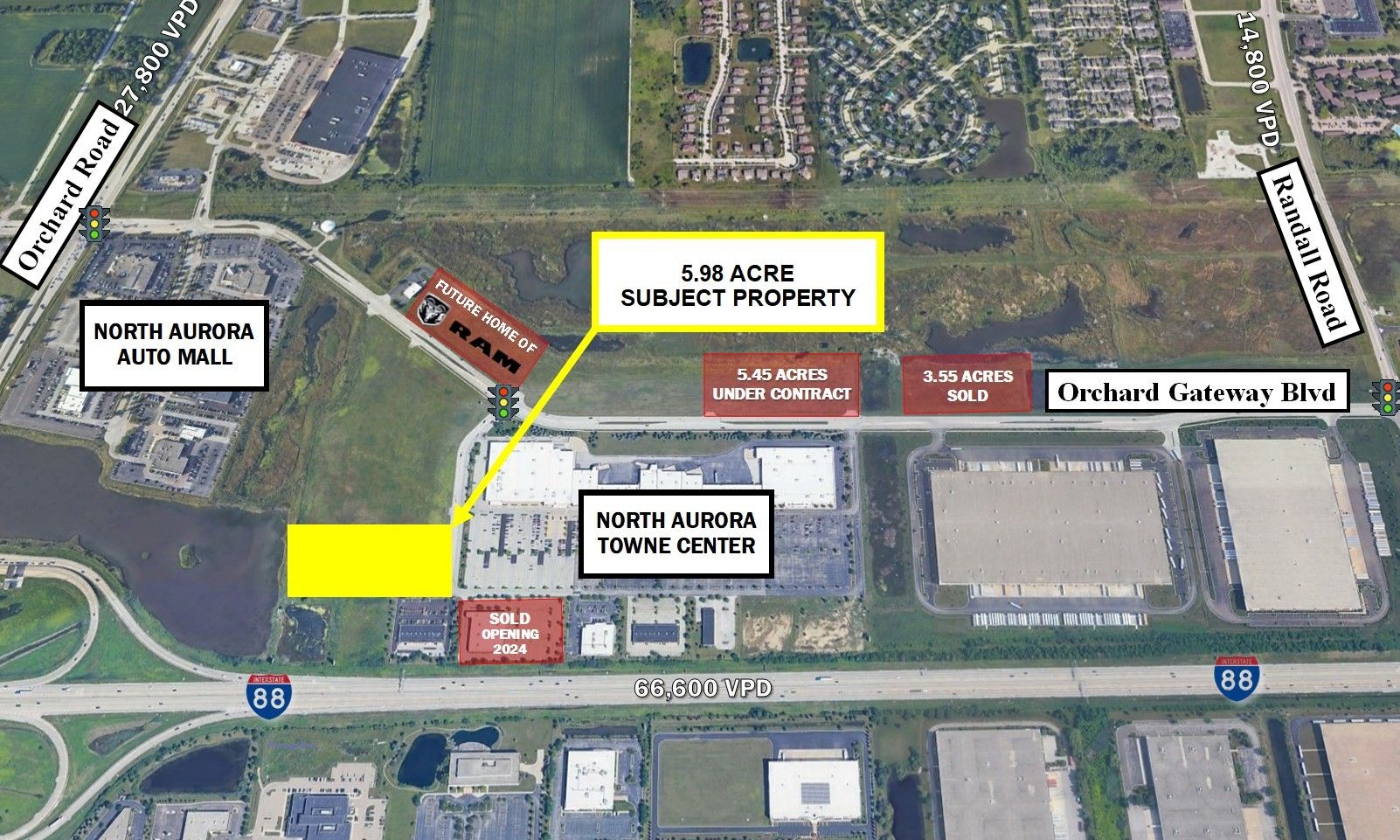 Lot 1 South Towne Center Drive — North Aurora, IL 60542