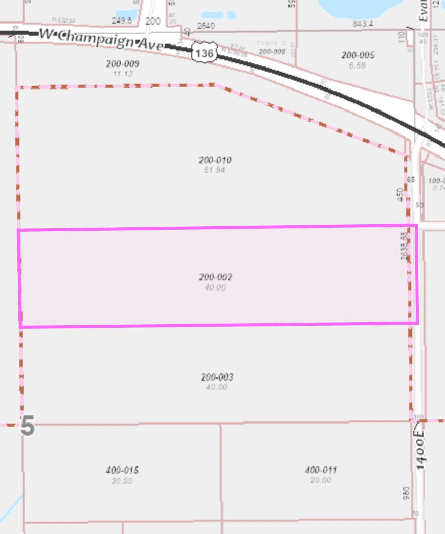 2990 County Road 1400 E — Rantoul, IL 61866