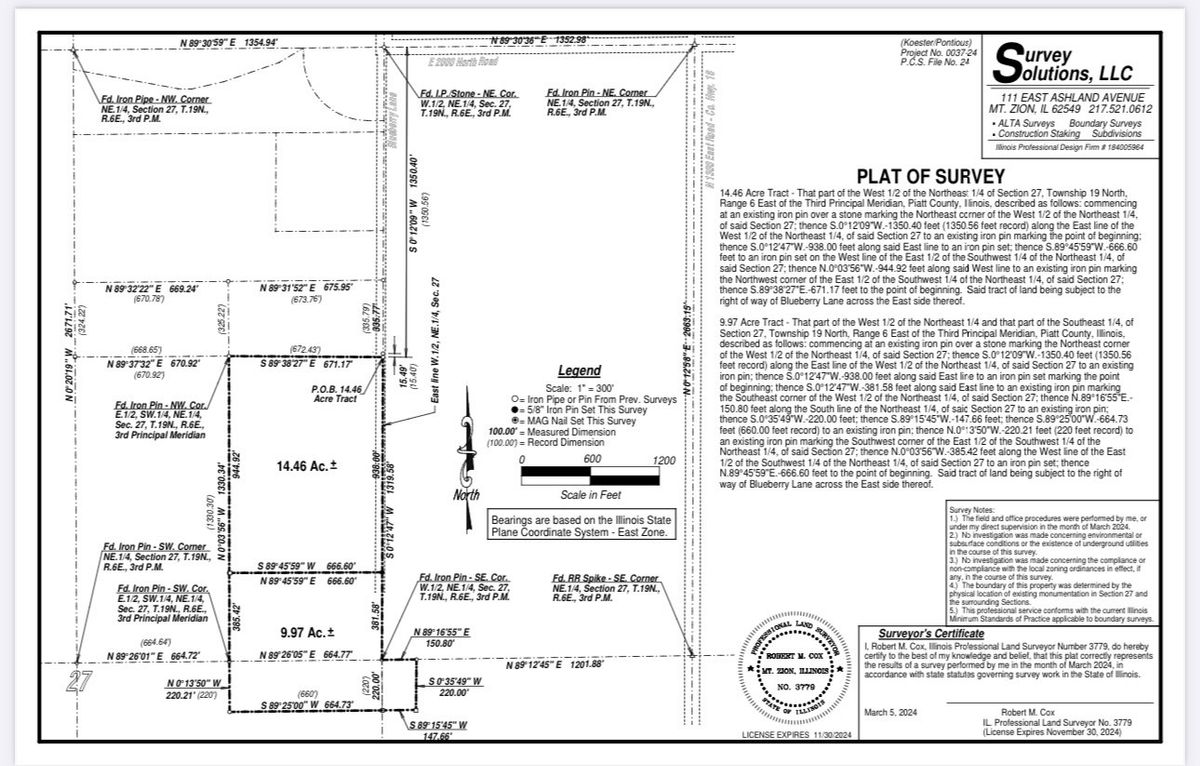 TBD Blueberry Lane, White Heath, IL 61884