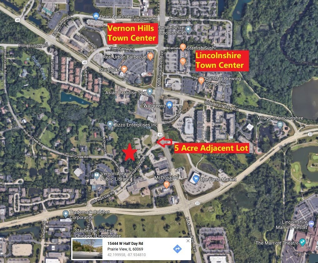 15444 Half Day Road, Prairie View, IL 60069