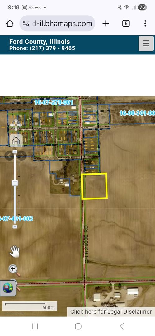 South Main Road, Clarence, IL 60960