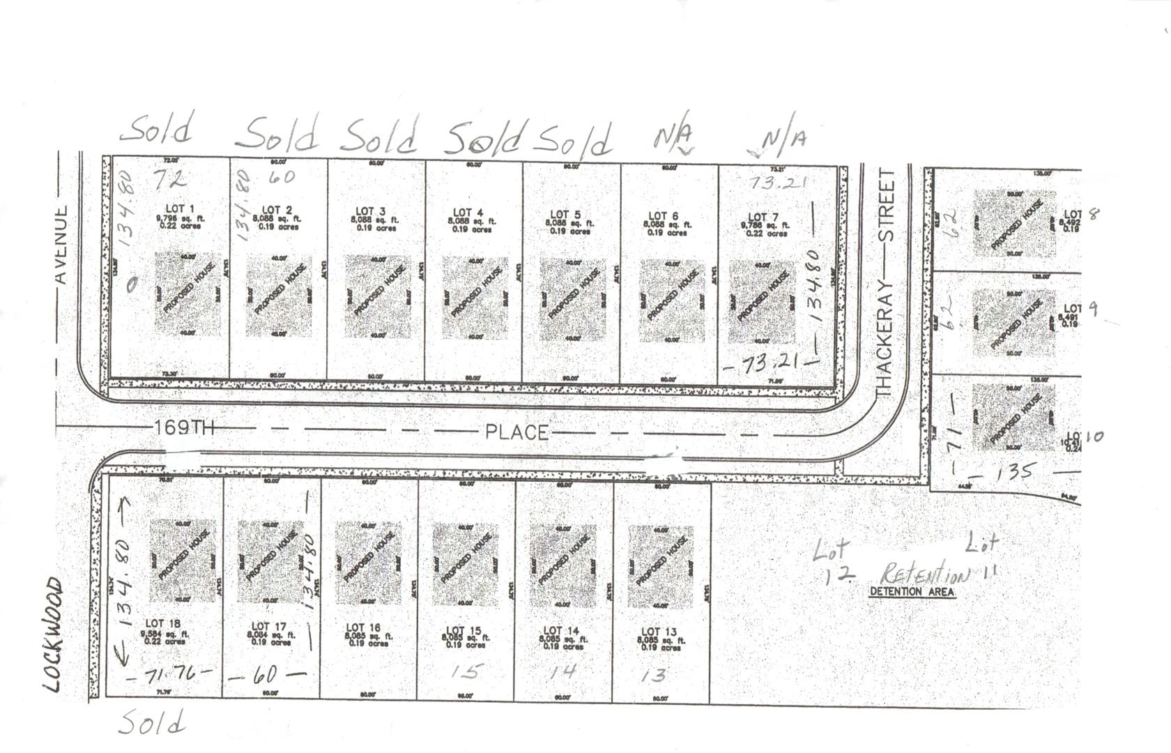 16352 169 Lot #6 Place — Oak Forest, IL 60452