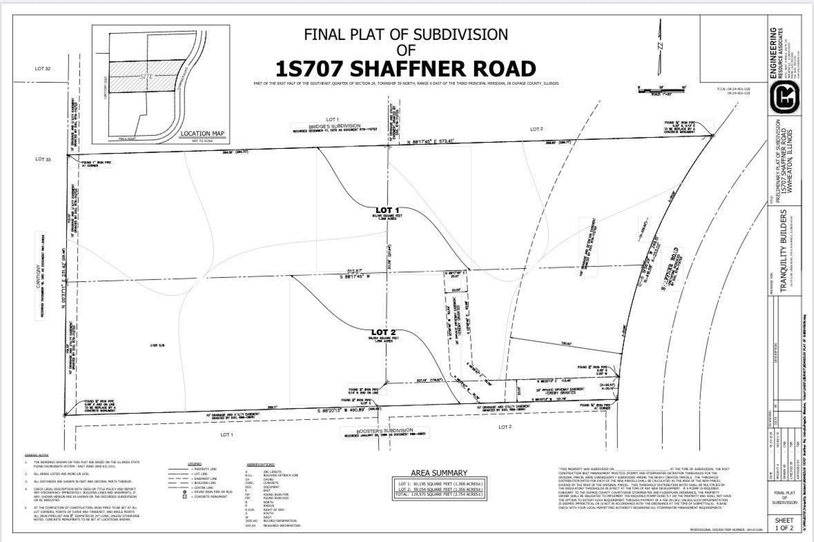1S710 Shaffner Road — Wheaton, IL 60189