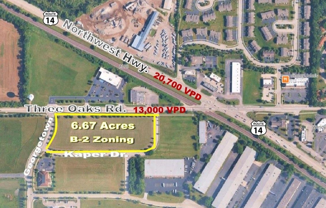 LOT 02 THREE OAKS Road — Cary, IL 60013
