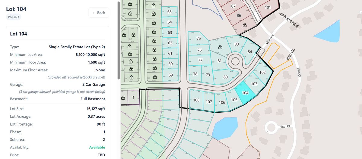 Lt 104 Highland Place, Pleasant Prairie, WI 53158