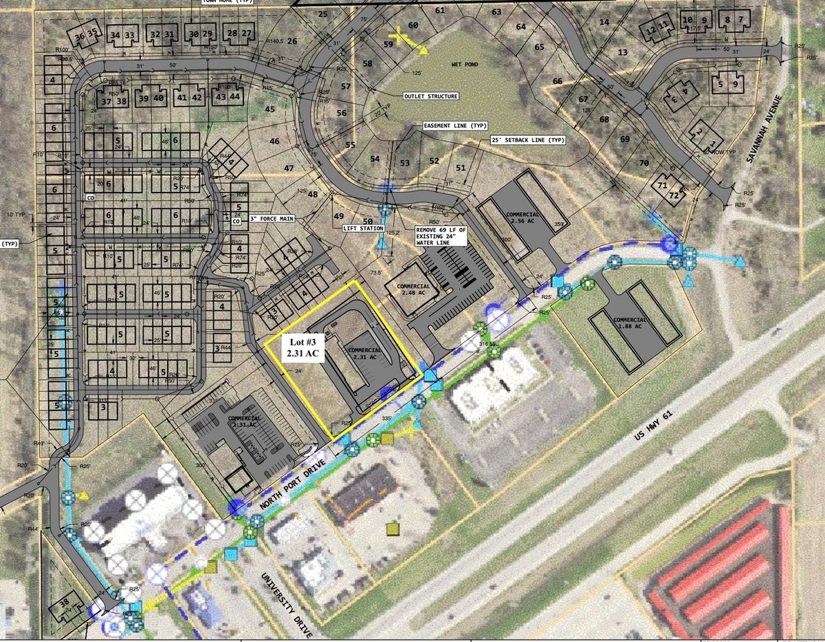 Lot 3 North Port Drive, Muscatine, IA 52761