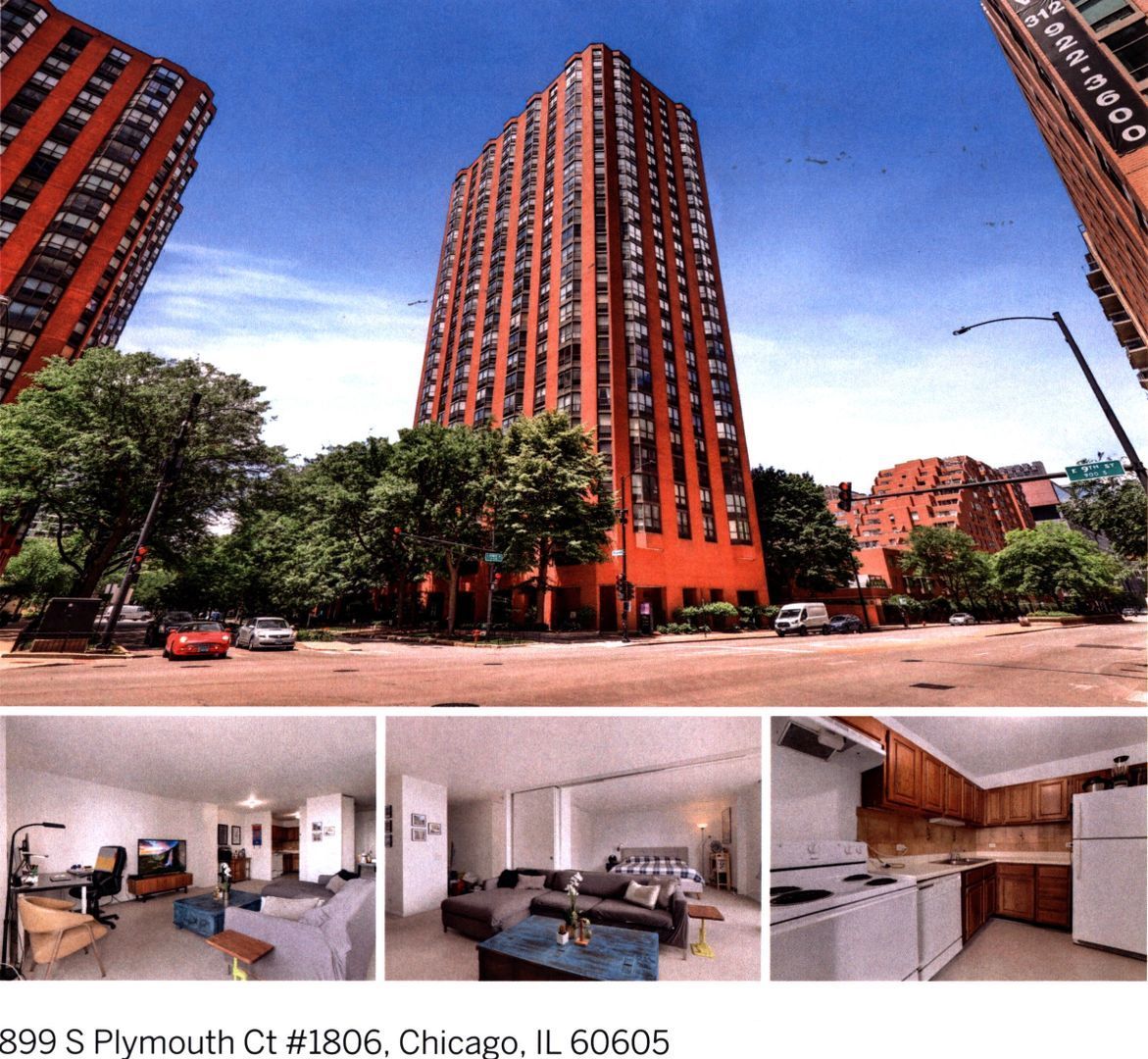 899 S Plymouth Court #1806 — Chicago, IL 60605
