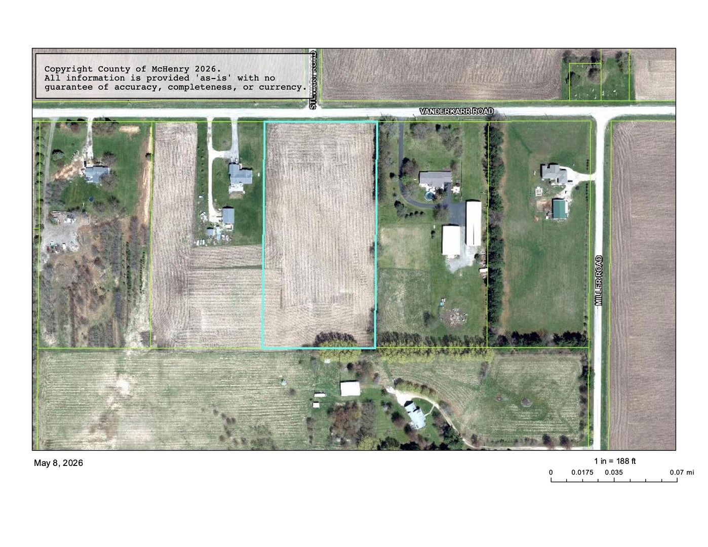 0 Vanderkarr Road — Hebron, IL 60034