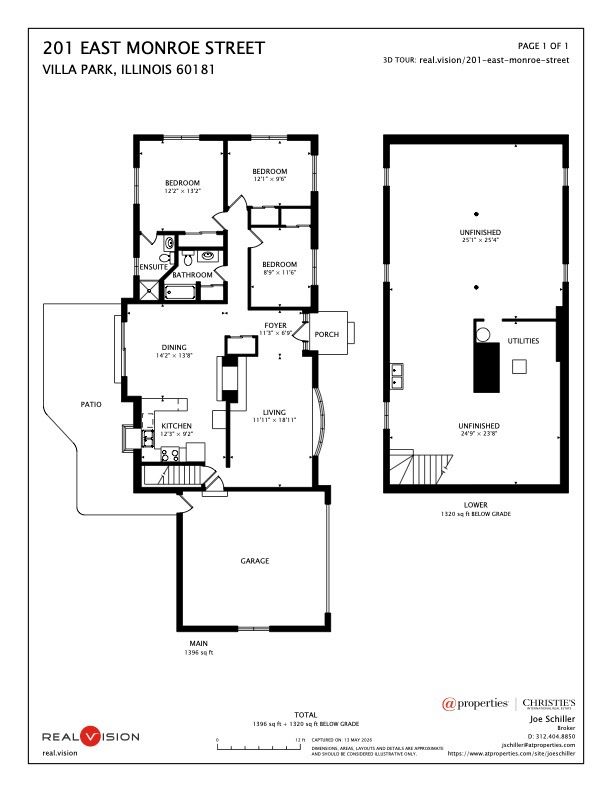 201 E Monroe Avenue, Villa Park, IL 60181