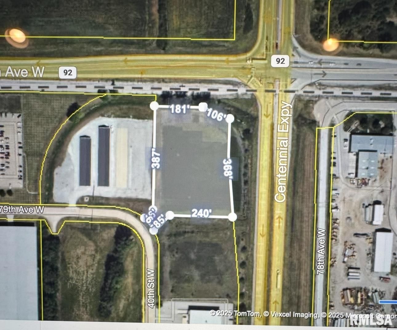 Lot 2 CENTENNIAL — Rock Island, IL 61201